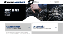 Desktop Screenshot of garagesylvainjoubert.com